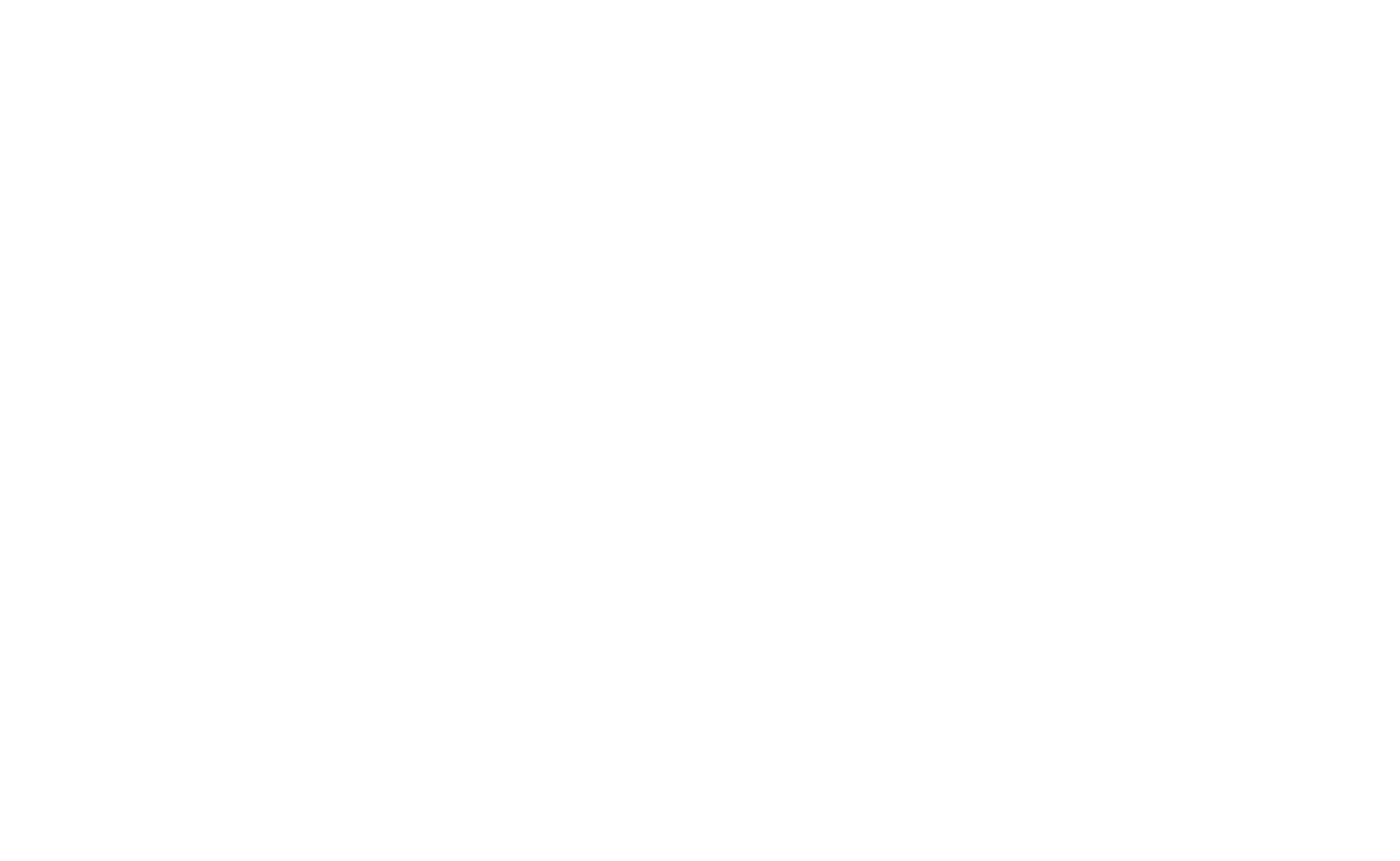 Logo de Fabrizio García en negativo